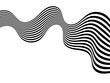© Kateryna - Wave design black and white. Seamless striped pattern. Vector illustration. Zebra lines. Eps 10