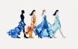 © JP STUDIO LAB - A fashion runway featuring models wearing clothing made from recycled ocean plastics