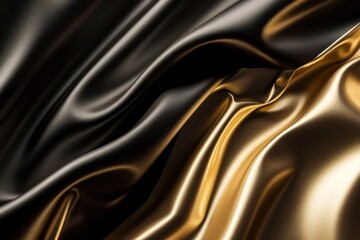 Sticker - Abstract background backgrounds black gold.