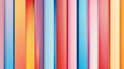 A striped background with a variety of vibrant colors like pink, blue, red and yellow.