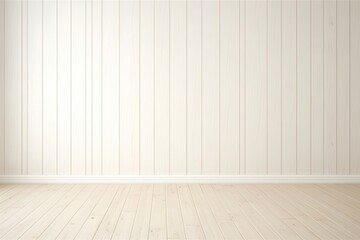 Sticker - Light beige on white wood wall architecture backgrounds.