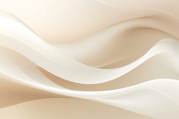 Poster - Cream backgrounds abstract white.