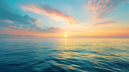 Poster - Spring_Morning_sunrise_Sea_beautiful_nature_background