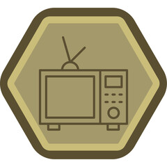 Poster - Tv Icon Design