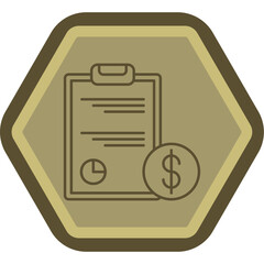 Sticker - Report Icon Design