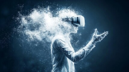Virtual reality interface design for websites, website development, cutting-edge web technologies