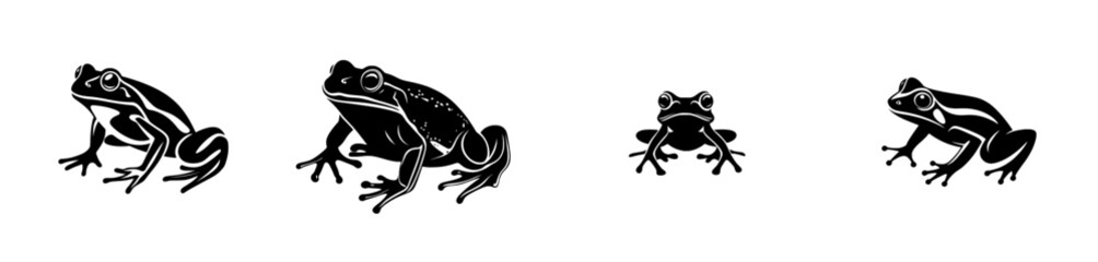 Animal Design Element for Use in Amphibian and Nature Illustrations