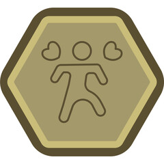 Walk Vector Icon Design