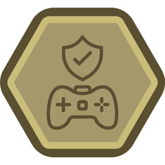 Sticker - Protection Icon Design