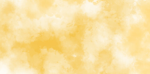 Poster - old vintage paper texture background with grunge and rustic elements yellow brush stroke background. handmade illustration watercolor paint background. perfect background with space for text or image.