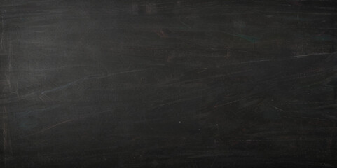 Black board grunge texture background. Abstract chalkboard black background. Education and reading concept background.