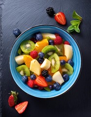 Wall Mural - Fruit salad