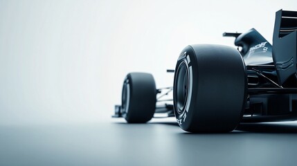 Wall Mural - modern racing car close-up