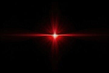 Canvas Print - Red light backgrounds illuminated futuristic.