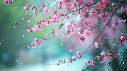 Poster - Tree_background_Flower_full_hd_Blur_background