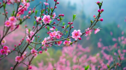 Poster - Tree_background_Flower_full_hd_Blur_background