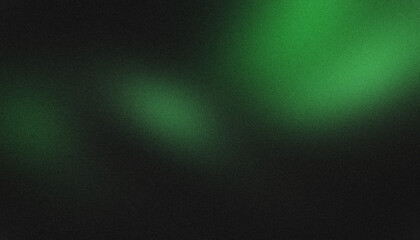 Wall Mural - mesmerizing abstract background with grainy texture and vibrant green lights emerging from darkness,