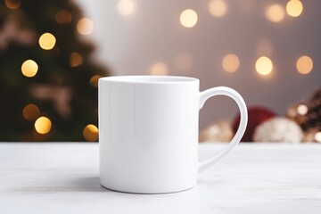 Canvas Print - Mug Christmas tableware christmas.