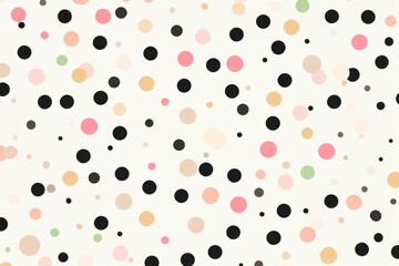 Sticker - Polka dot pattern backgrounds repetition wallpaper.