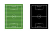 © 11ua - Soccer field illustration. Football pitch layout for games
