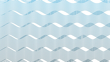 Blue zig zag abstract pattern background for backdrop or fabric style