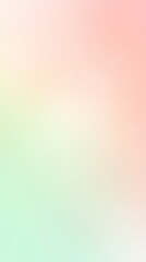Wall Mural - A soft gradient background featuring hues of pink and green, ideal for use in design projects that require a calming aesthetic.