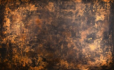 Rustic Copper Plate Texture Background