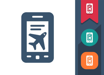 Booking, Flight Booking Icon