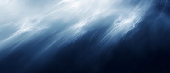 Wall Mural - abstract blue gradient with light rays