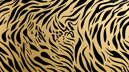 Painting, Golden Tiger Skin Spots, Abstract Image, Texture, Pattern Background, Wallpaper, Smartphone, PC, Laptop Cover and Screen, 9:16 and 16:9 Format