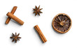 © Custom Scene - Set of Aromatic Spices and Dried Citrus for Holiday or Culinary Themes