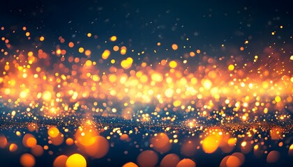 Vibrant abstract Christmas scene with sparkling textures and bright bokeh effects creating a festive atmosphere