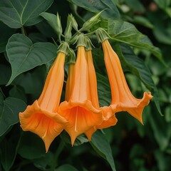 orange lily flower