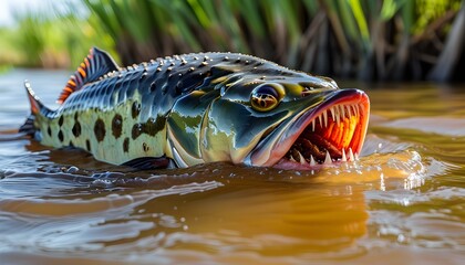 Piranha Fishing Adventure in the Vibrant South Pantanal of Brazil