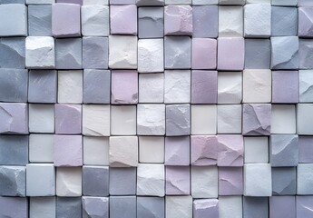 Wall Mural - Pastel Stone Mosaic Wall Tile Texture