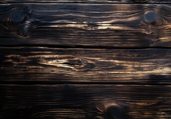 Wall Mural - Dark Rustic Wooden Background Texture