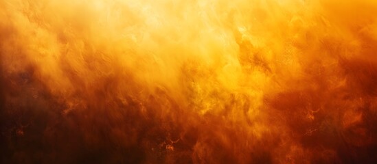 Poster - Abstract Sunset Gradient Background with Film Grain