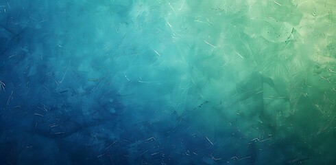 Poster - Abstract Blue Green Gradient Texture Background