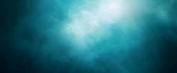 Wall Mural - Abstract Teal and Blue Gradient Background