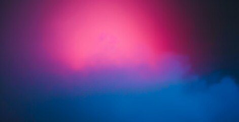 Canvas Print - Abstract Pink and Blue Gradient Background