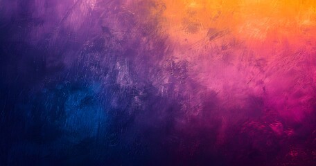 Canvas Print - Abstract Gradient Background with Film Grain