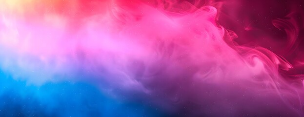 Canvas Print - Abstract Gradient Background with Pink, Purple, and Blue Colors