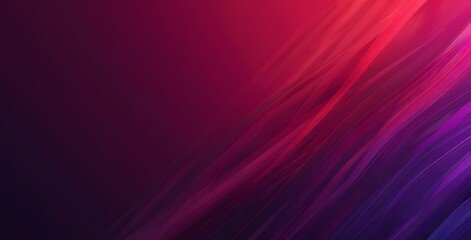 Poster - Abstract Purple Red Gradient Background