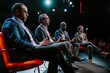 © Road Red Runner - Leaders engage in a lively debate on AI ethics during a technology conference hosted in a modern venue