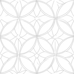 Poster - Geometric Pattern with Intersecting Lines