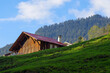 © Adam Sadlak - Mountain hut in the Alps, Switzerland.