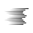© Charlottstudio - Fast moving line effect. Express, speed, motion, strength concepts. Flat decorative element vector design isolated illustration.