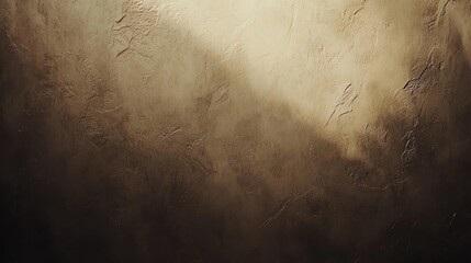 Wall Mural - A textured surface with warm tones and subtle shadows, evoking a sense of depth and warmth.