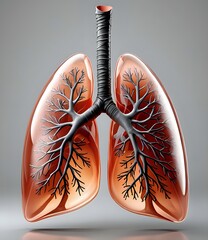 human lungs anatomy