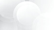 © Accountanz - Abstract light white background with circles. Modern halftone white and grey background. Design decoration concept for web layout, poster, banner